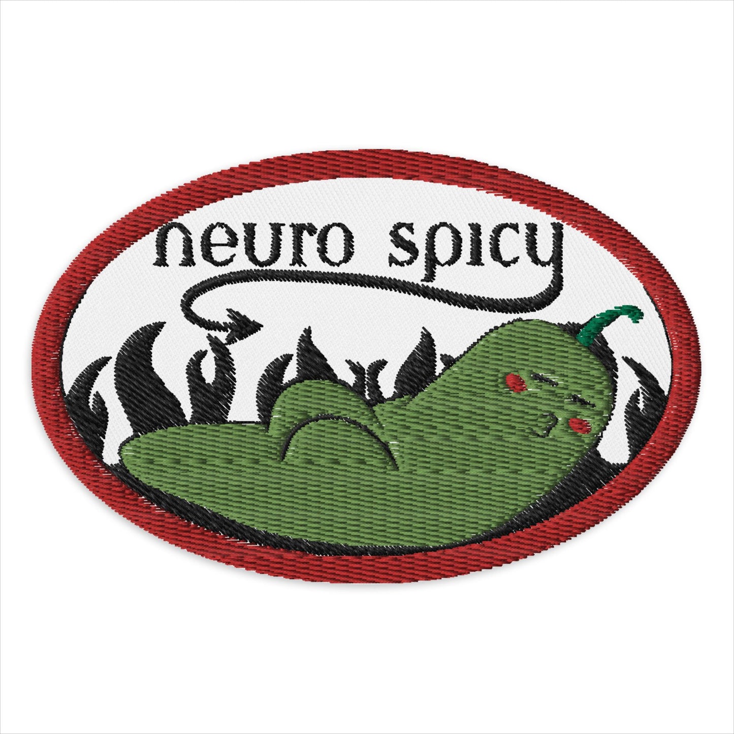 Neuro Spicy Embroidered Patch