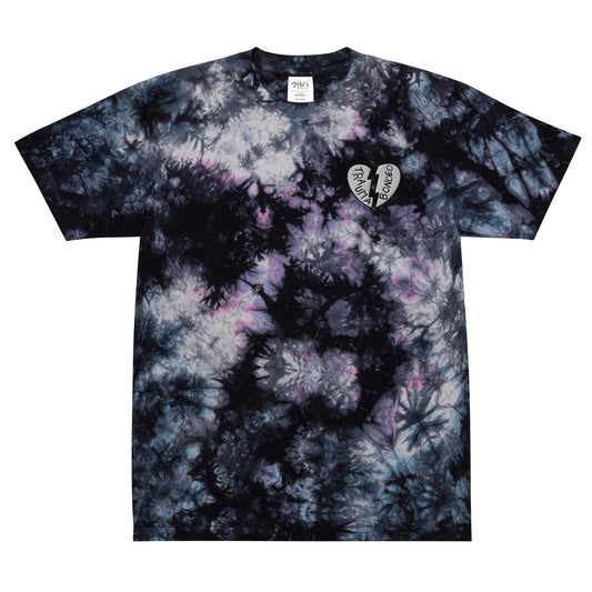 Trauma Bonded Embroidered Tie-Dye Shirt